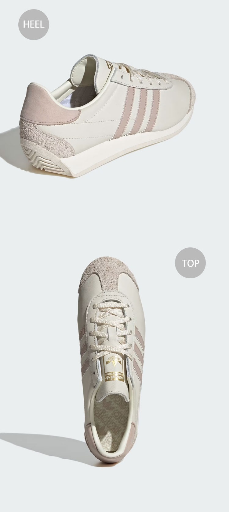 スニーカー adidas Country OG Ivory IF7010 Adidas Country OG Sneakers Original Shoes Off White/Wonder