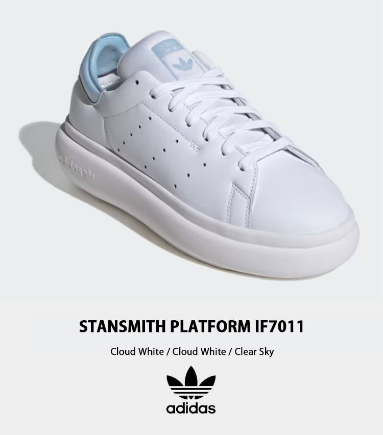 adidas（アディダス） adidas originals スニーカー 厚底 STANSMITH