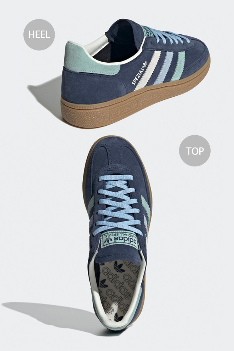 アディダス スエード スニーカー 黒/緑 adidas LONDON 