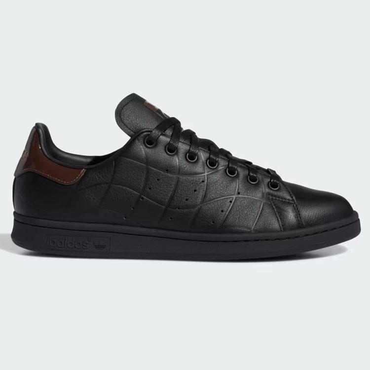 adidas original アディダス Dime ダイム スニーカー STANSMITH IG2045 BLACK BROWN スタンスミス  シューズ ブラック ブラウン コラボ カスタムアートワーク