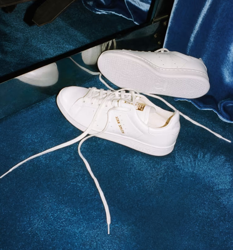 adidas Originals アディダス オリジナルス スニーカー STAN SMITH LUX CLOUD WHITE IG3389  スタンスミス ラックス レザーアッパー クラウドホワイト ビンテージ