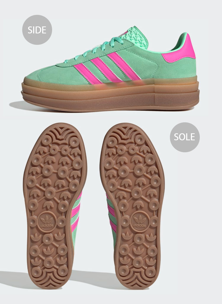 スニーカー adidas Gazelle Bold W Mint Pink H06125 Buy Wmns Gazelle Bold 'Pulse Mint Screaming Pink' - H06125