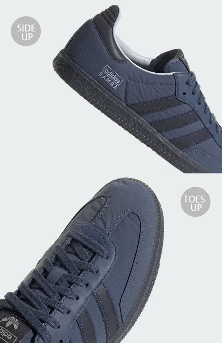 adidas originals アディダス スニーカー SAMBA OG IG6169 サンバ オリジナル INK INDIGO GRAY シューズ ナイロン リフレクター 反射 adidas（アディダス） adidas originals スニーカー SAMBA OG IG6169