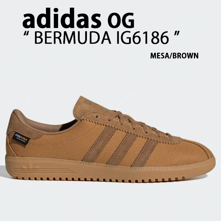 ★ADIDAS★Adidas Bermuda Mesa Brown Desert★送料・関税込★ Amazon.com | Adidas Bermuda IG6186 Mesa/Brown Dessert/Gum
