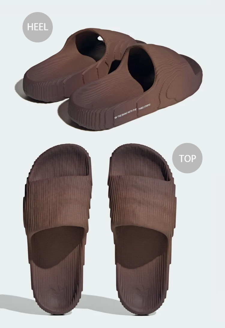 adidas originals アディダス オリジナルス サンダル ADILETTE 22 SLIDE SANDAL BROWN IG7493  アディレッタ スライドサンダル シャワーサンダル ブラウン