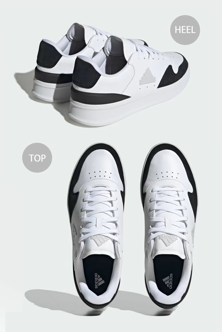 adidas（アディダス） スニーカー KANTANA WHITE GRAY BLACK IG9818
