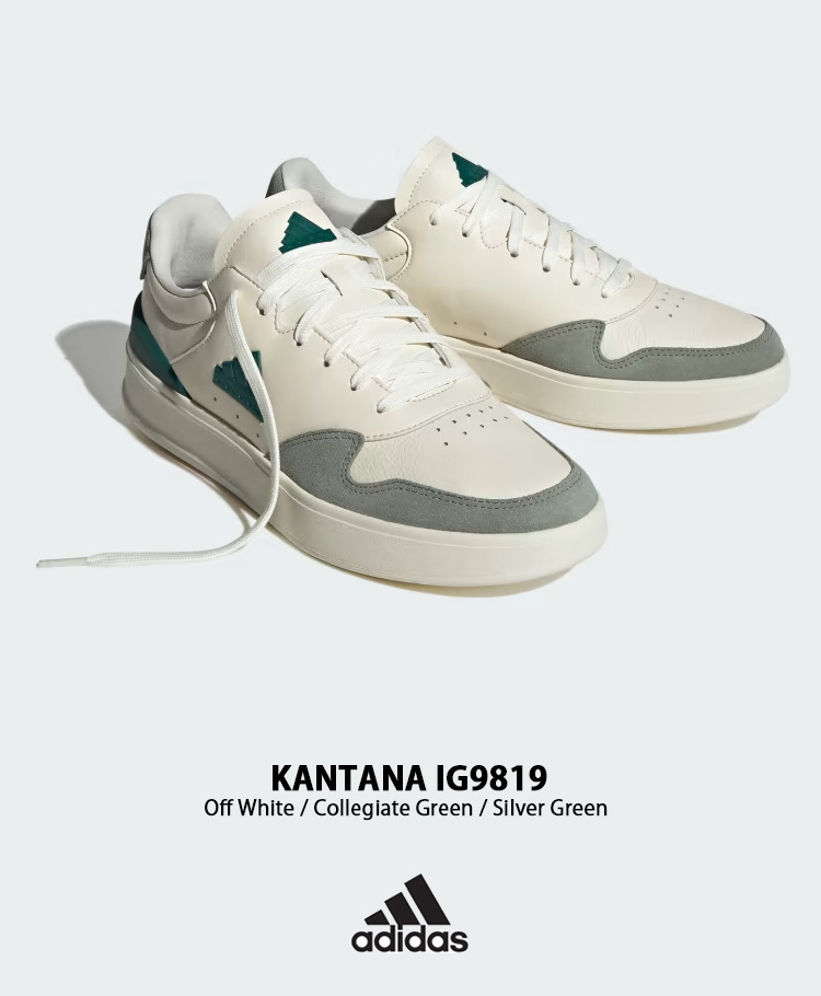 adidas アディダス スニーカー KANTANA CLOUD WHITE GREY TWO SILVER 