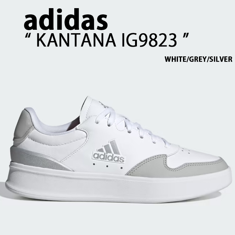 adidas アディダス スニーカー KANTANA CLOUD WHITE GREY TWO SILVER 