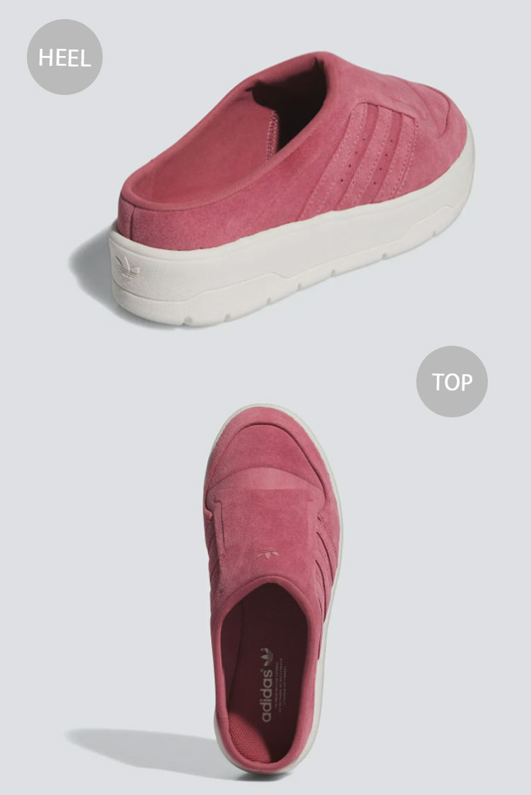 adidas originals アディダス シューズ RIVALRY MULE CRIMSON