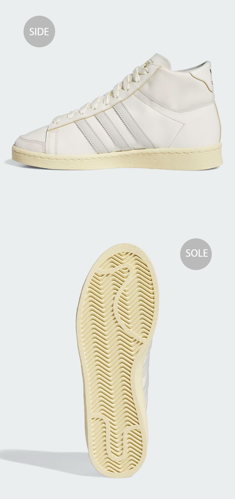 adidas アディダス スニーカー Jabbar Hi IH3183 Off White