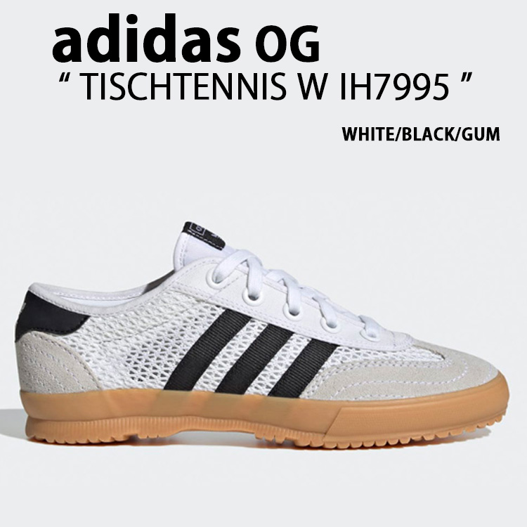 スニーカー ADIDAS Tish Tennis Women's IH7995 Adidas TISCHTENNIS W - White / IH7995 / Womens Sneakers