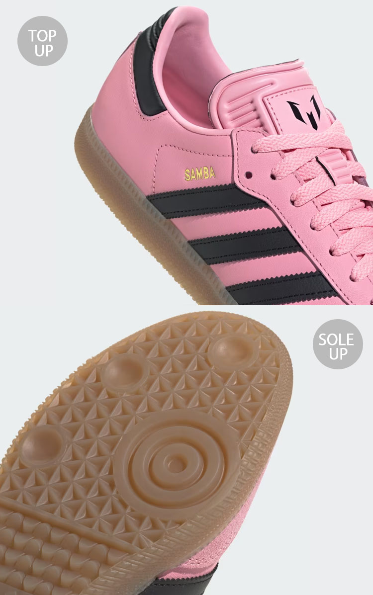 adidas Samba Messi Indoor Soccer Shoes Kids - Black | Free