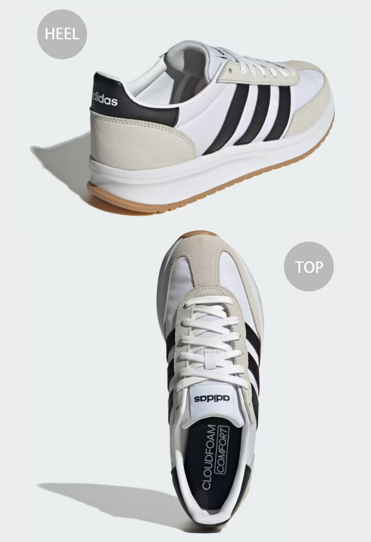 70s 西ドイツ製 アディダス ユニバーサル スニーカー ホワイト/ブラック 70s adidas UNIVERSAL made in West Germany アディダス