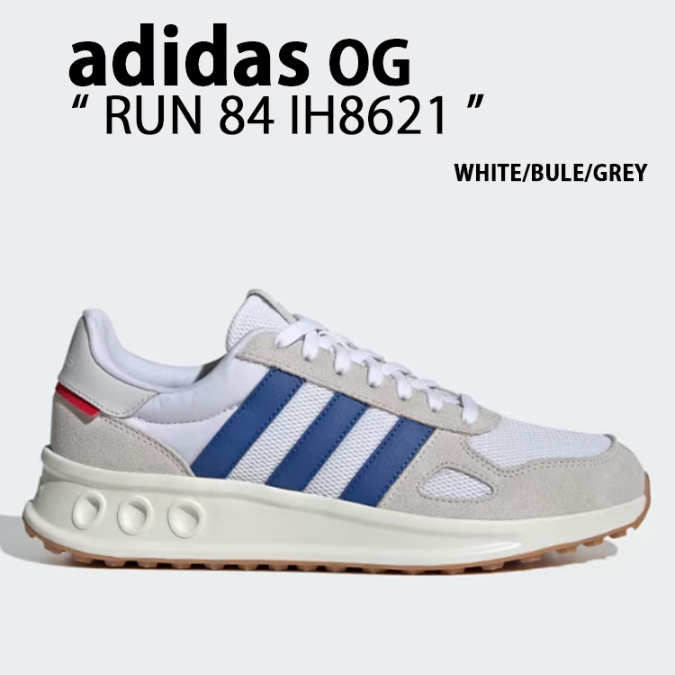 adidas originals アディダス スニーカーRUN 84 ad-ih8621 WHITE