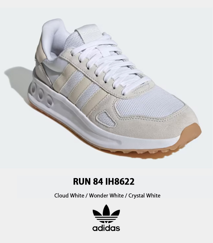adidas originals アディダス スニーカーRUN 84 IH8622 WHITE