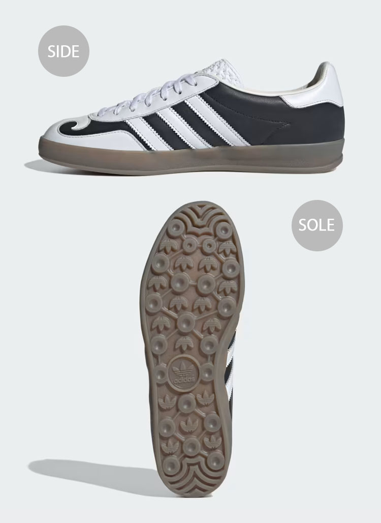 スニーカー adidas Gazelle X Indoor Black White IH9989 Adidas Gazelle Indoor Gatsin - Black White IH9989 Mens Shoes