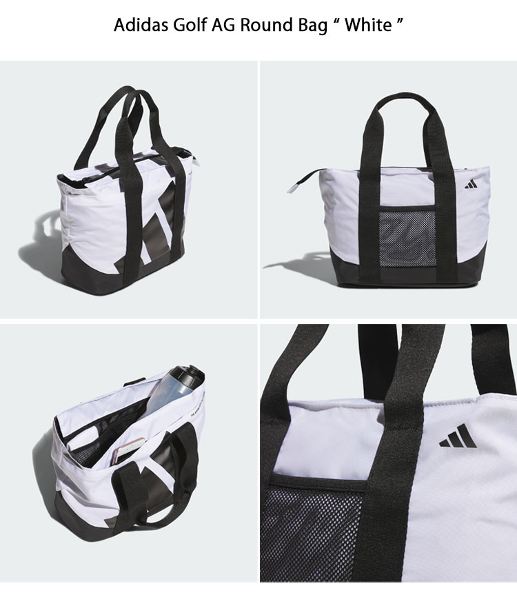 アディダス ゴルフ キャディバッグ ゴルフバッグ ラウンド adidas（アディダス） ゴルフバッグ GOLF AG ROUND BAG BLACK WHITE