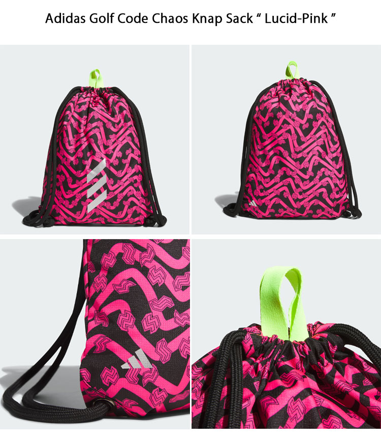 adidas ゴルフバッグ adidas（アディダス） ゴルフバッグ GOLF CODE CHAOS KNAP SACK PINK