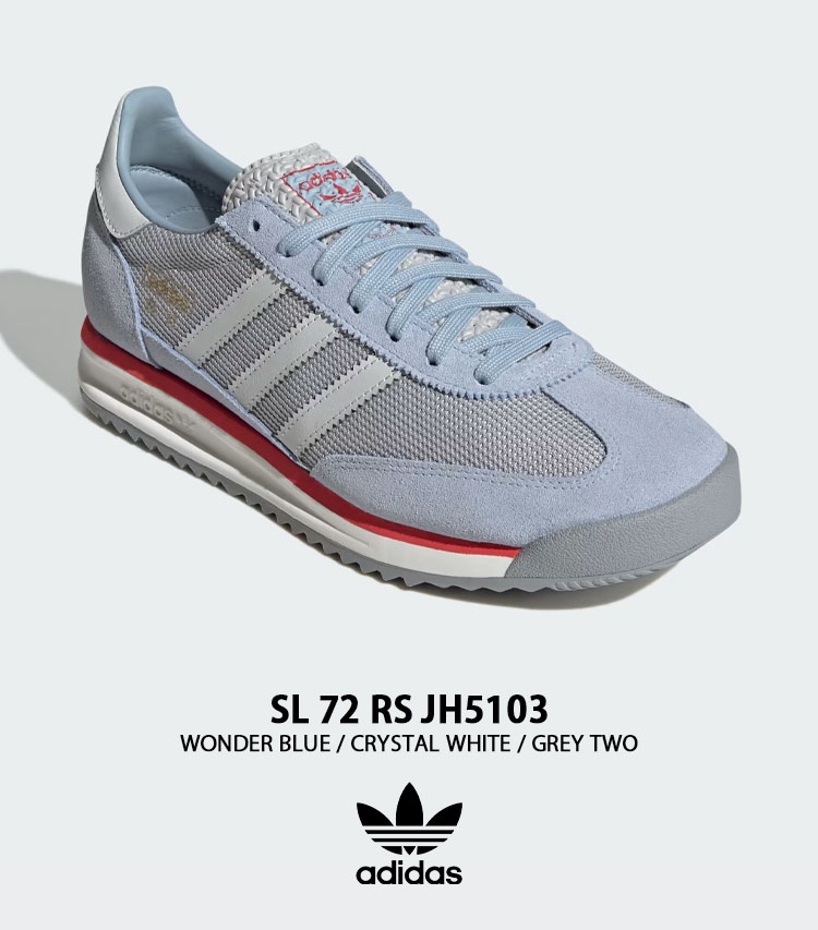 スニーカー adidas SL 72 RS Wonder Blue Gray JH5103 adidas SL 72 RS Wonder Blue Men's - JH5103 - US