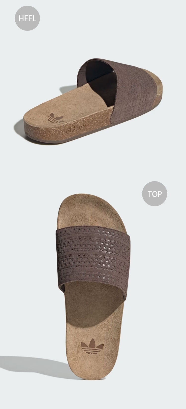 スニーカー adidas Adilette RS Slide Brown JH8068 Adidas Adilette RS Sneaker » Buy online now!