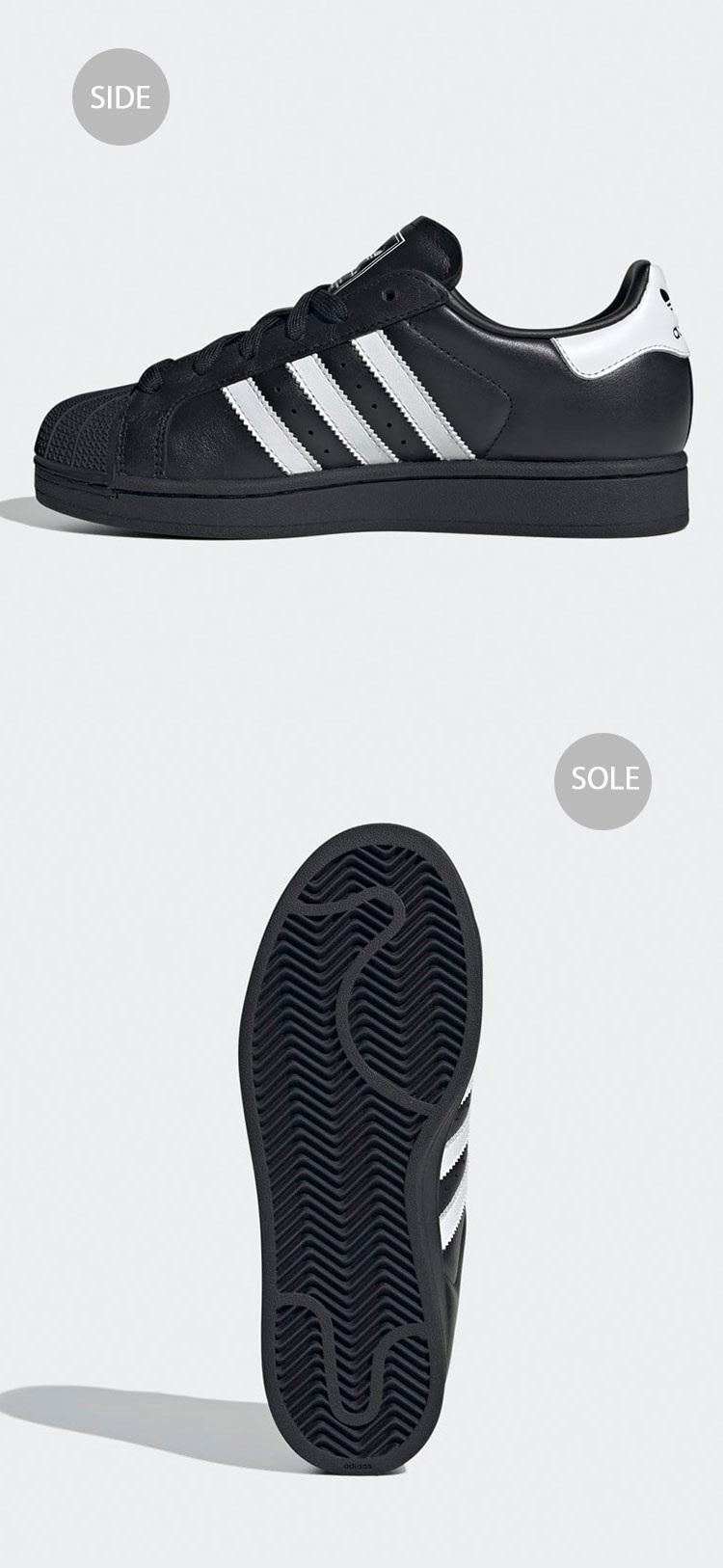 スニーカー adidas Superstar II Biz Black White JH7098 adidas アディダス スニーカー SUPERSTAR II JH7098 Core Black