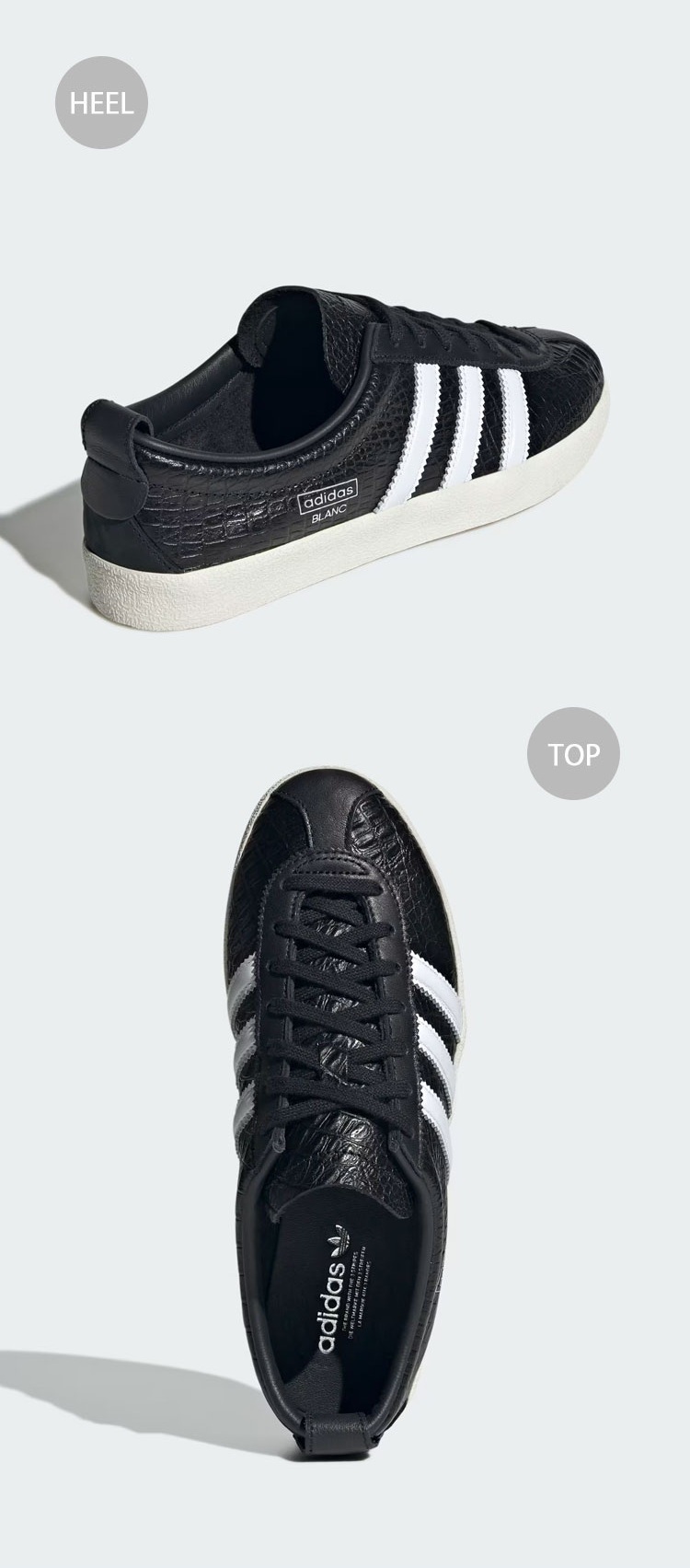 adidas（アディダス） スニーカー adidas BLANC W JH8040 Core Black