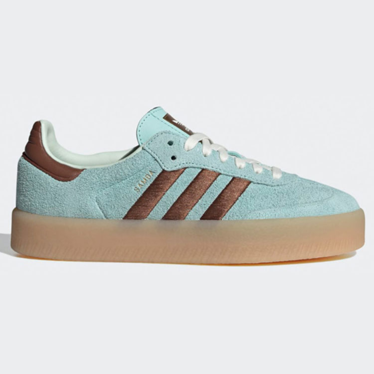 [ADIDAS] スニーカー サンベイ SAMBAE W ミント/ブラウン adidas アディダス スニーカー SAMBAE W JH8835 AQUA BROWN GUM