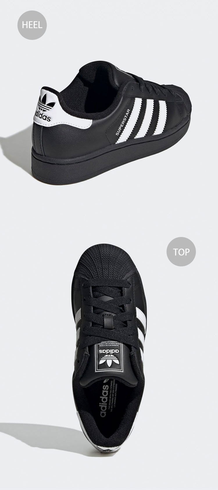 スニーカー adidas SNEAKER (JI0079) adidas アディダス スニーカー SUPERSTAR II JI0079 Core Black