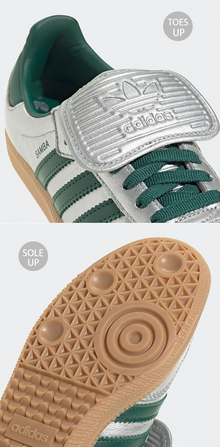 スニーカー adidas Samba LT Silver Green JR1168 adidas originals アディダス スニーカー SAMBA LT W JR1168