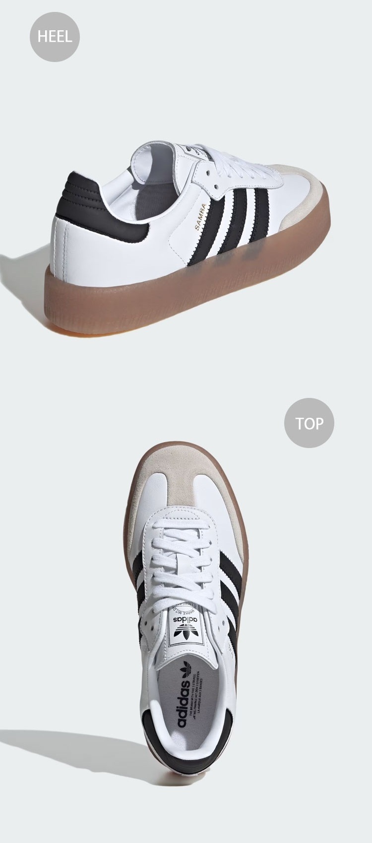 adidas アディダス スニーカー SAMBAE W JI1349 Cloud White