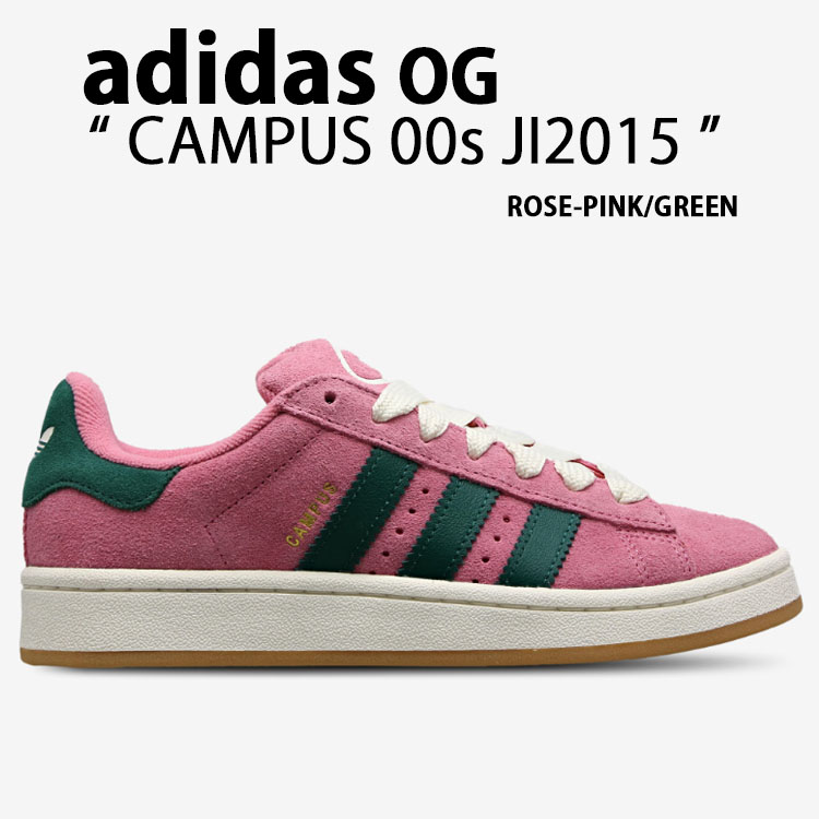 adidas Originals アディダス CAMPUS 00S JI2015 ROSE PINK GREEN