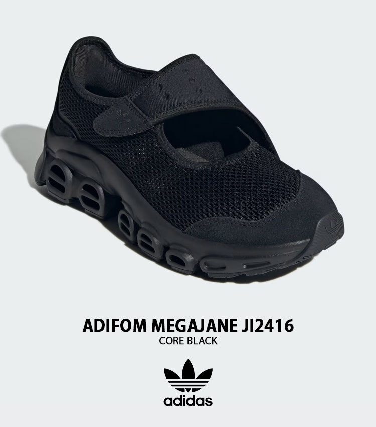 【関税-送料込み】ADIDAS ADIFOM MEGAJANE BLACK JI2416 adidas WMNS Adifom Megajane Core Black JI2416 Women's Size
