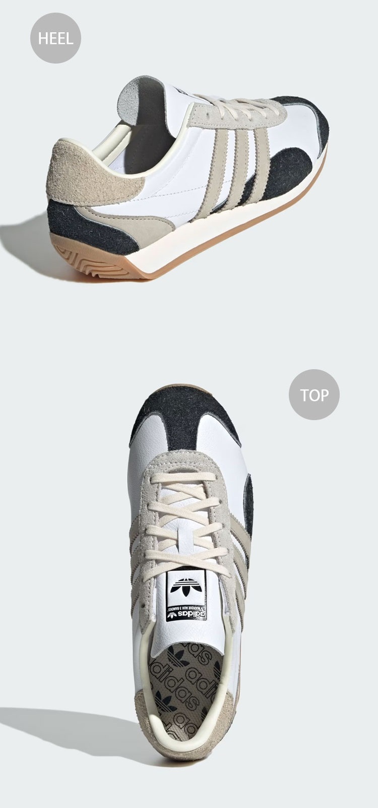 【adidas】COUNTRY OG ★JI2870★ホワイト グレー 男女兼用 adidas Originals アディダス オリジナルス スニーカー COUNTRY
