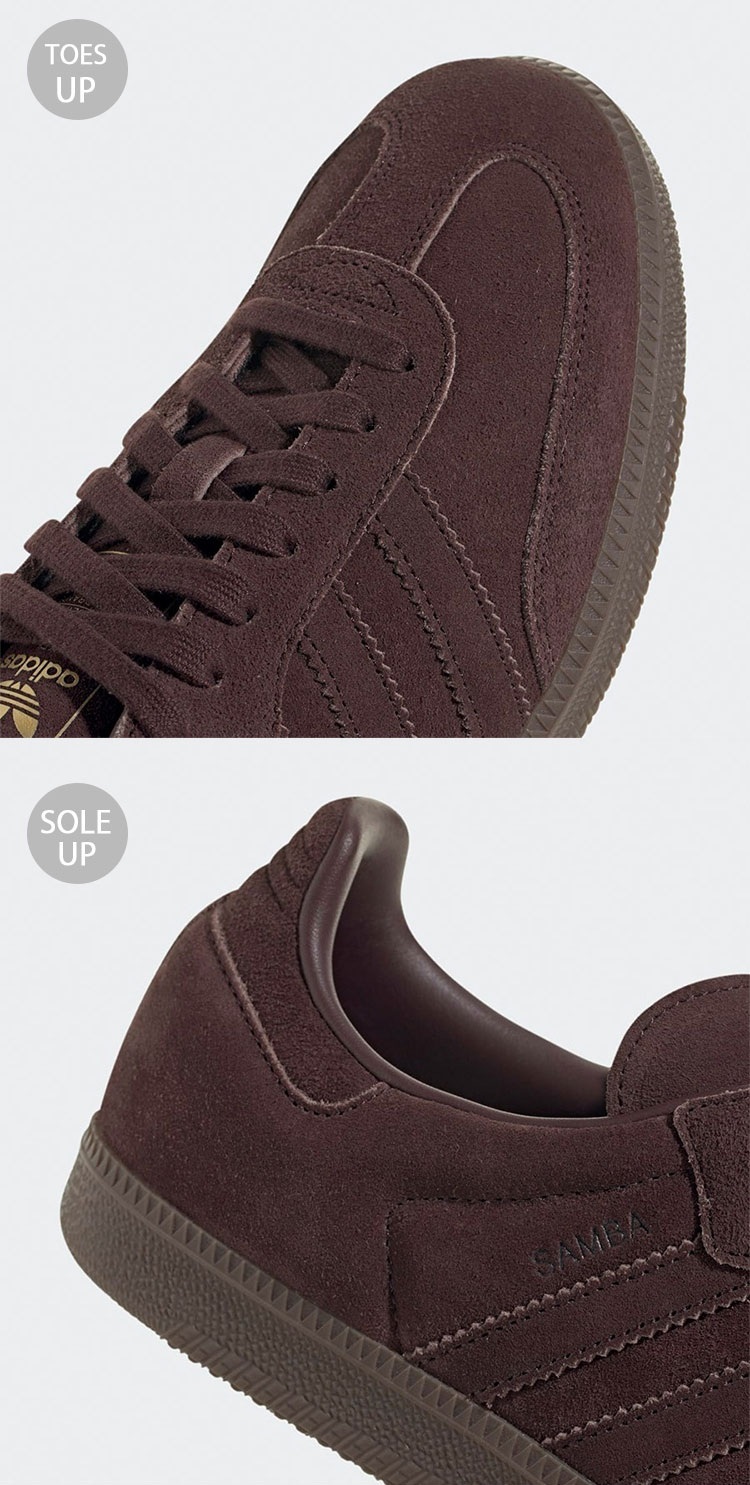 adidas originals アディダス スニーカー SAMBA OG Shadow Brown