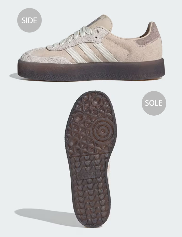 adidas アディダス SAMBAE W 厚底 スニーカー 23cm サンバ セール】SAMBAE W / サンバ / 厚底スニーカー / アディダス