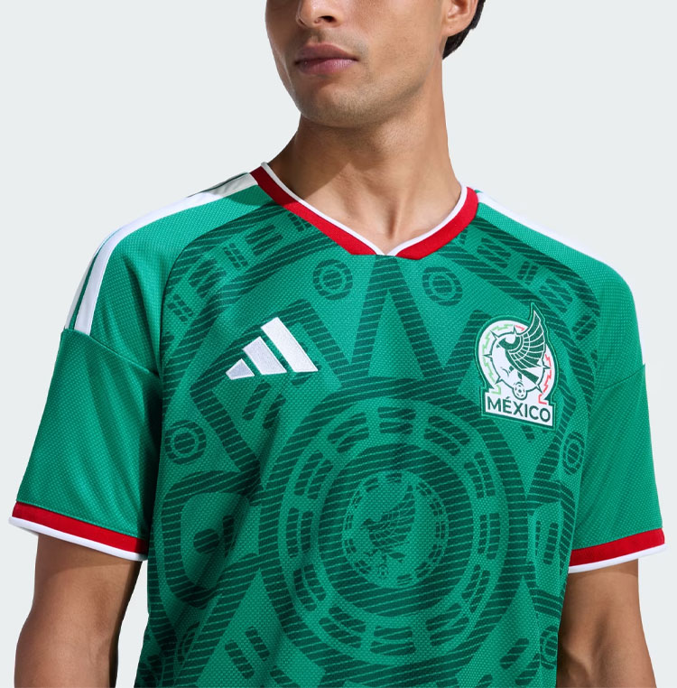adidas（アディダス） 半袖 ジャージ Tシャツ MEXICO 26 HOME S/S