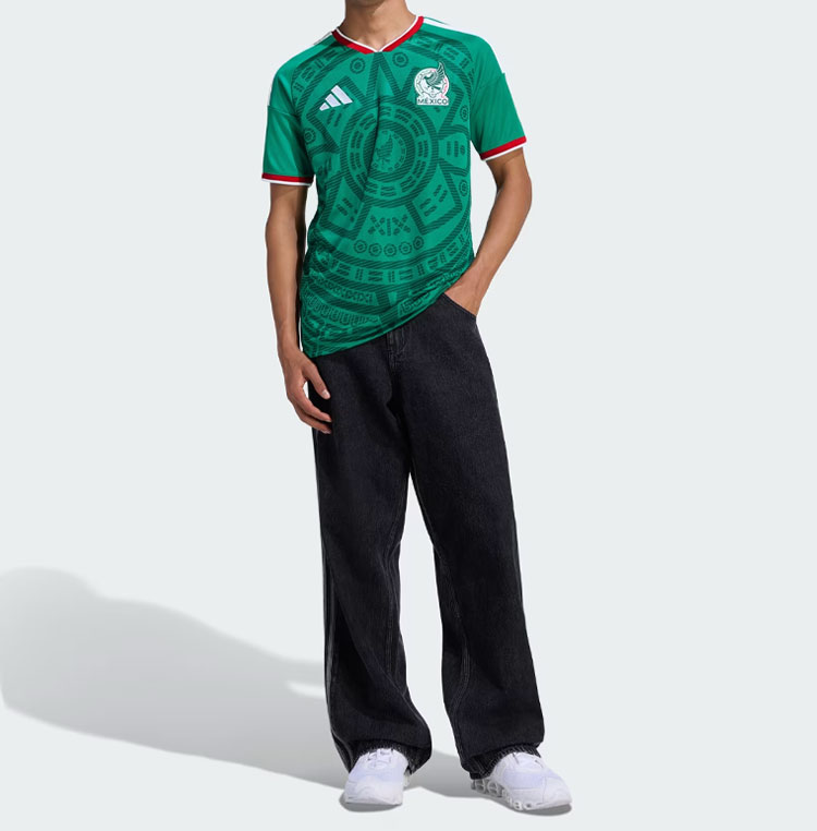 adidas（アディダス） 半袖 ジャージ Tシャツ MEXICO 26 HOME S/S
