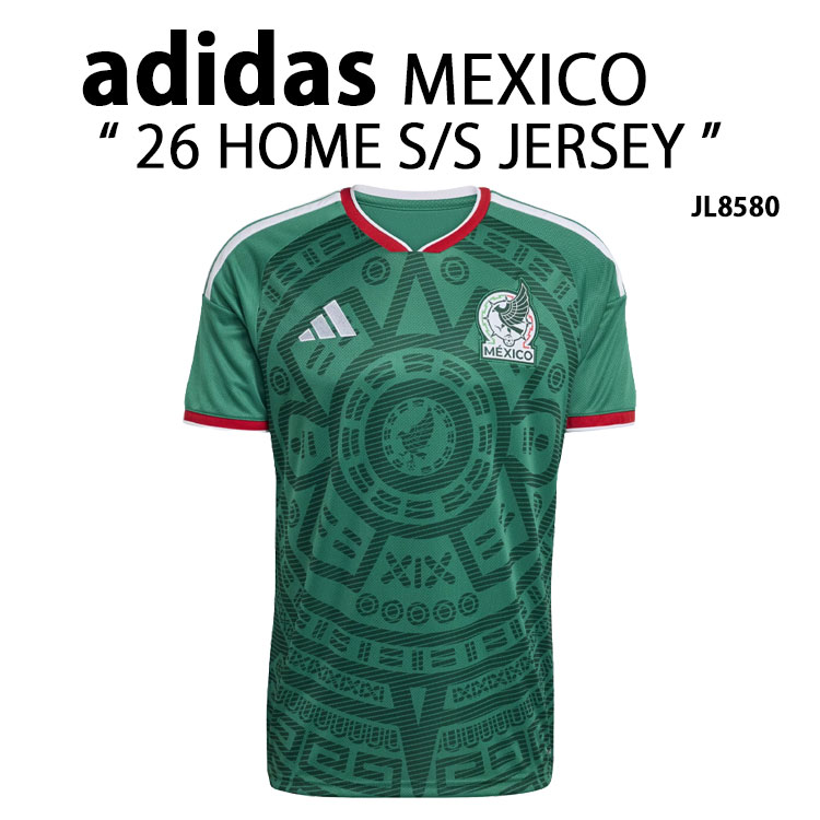 adidas（アディダス） 半袖 ジャージ Tシャツ MEXICO 26 HOME S/S
