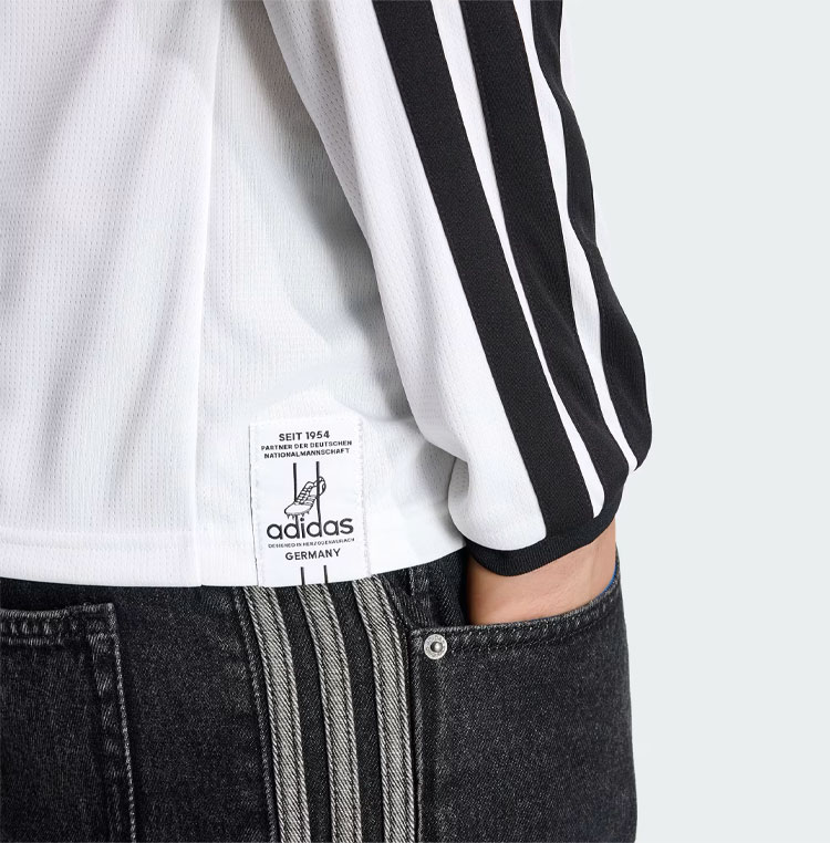 adidas（アディダス） 長袖 ジャージ Tシャツ ドイツホームユニ