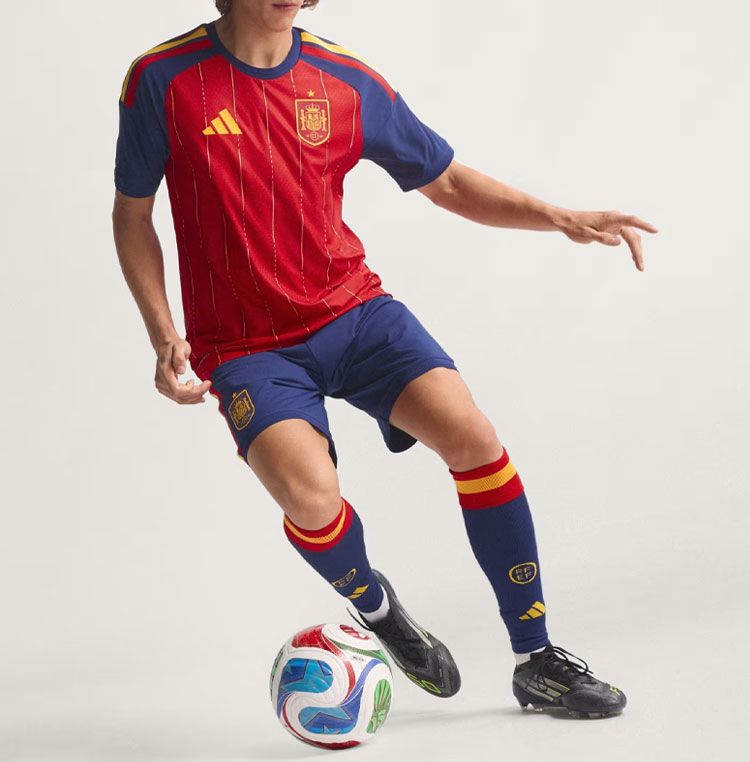 adidas（アディダス） 半袖 ジャージ Tシャツ SPAIN 26 HOME AUTHETIC