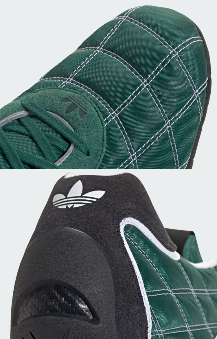 adidas アディダス スニーカー ADIRACER LO JP7014 GREEN WHITE