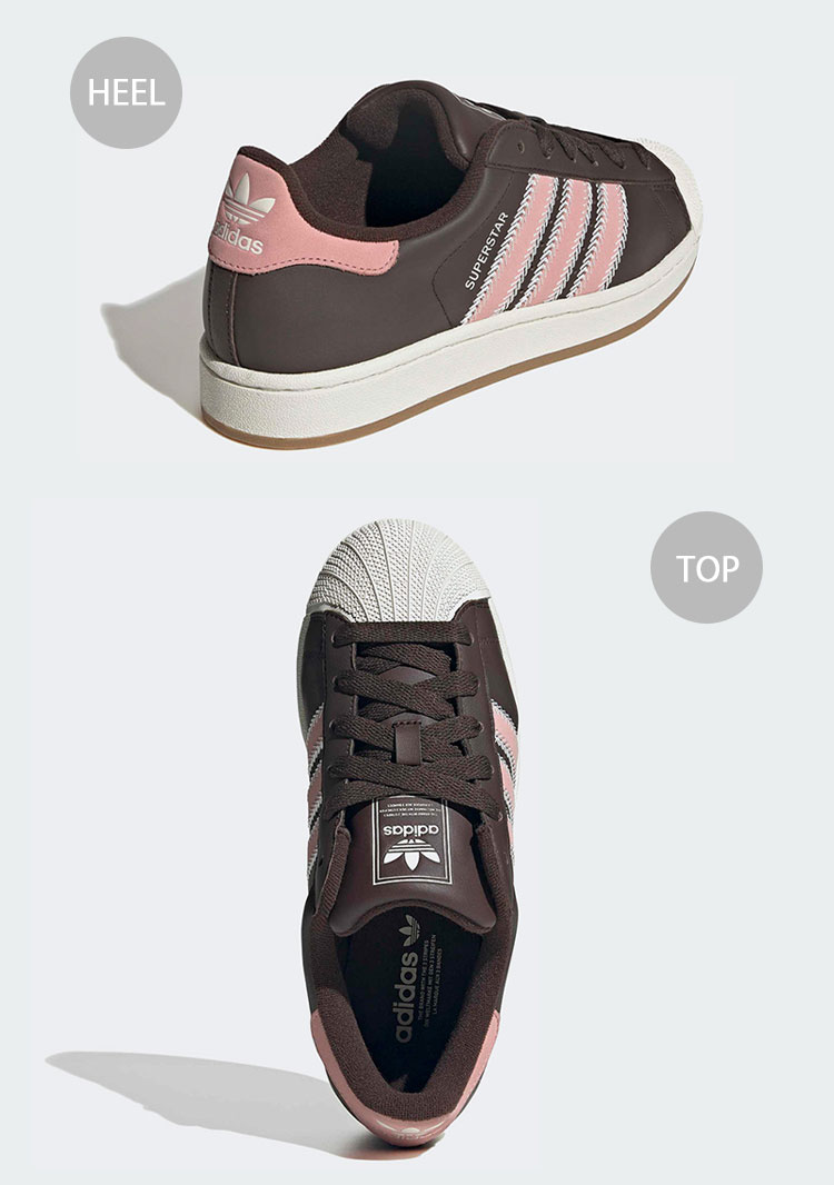 adidas originals アディダス スニーカー SUPERSTAR II W JP8167 BROWN PINK シューズ スーパースターII スーパースター2 ブラウン ピンク adidas（アディダス） adidas originals スニーカー SUPERSTAR II W