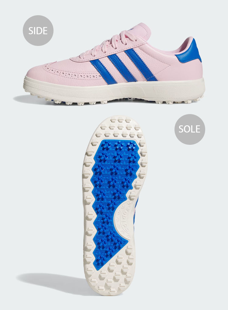 adidas originals アディダス スニーカー COUSECUP GOLF SPIKELESS JP8525 コースカップ ゴルフ スパイクレス PINK WHITE 耐水アッパー adidas（アディダス） adidas originals スニーカー COUSECUP GOLF