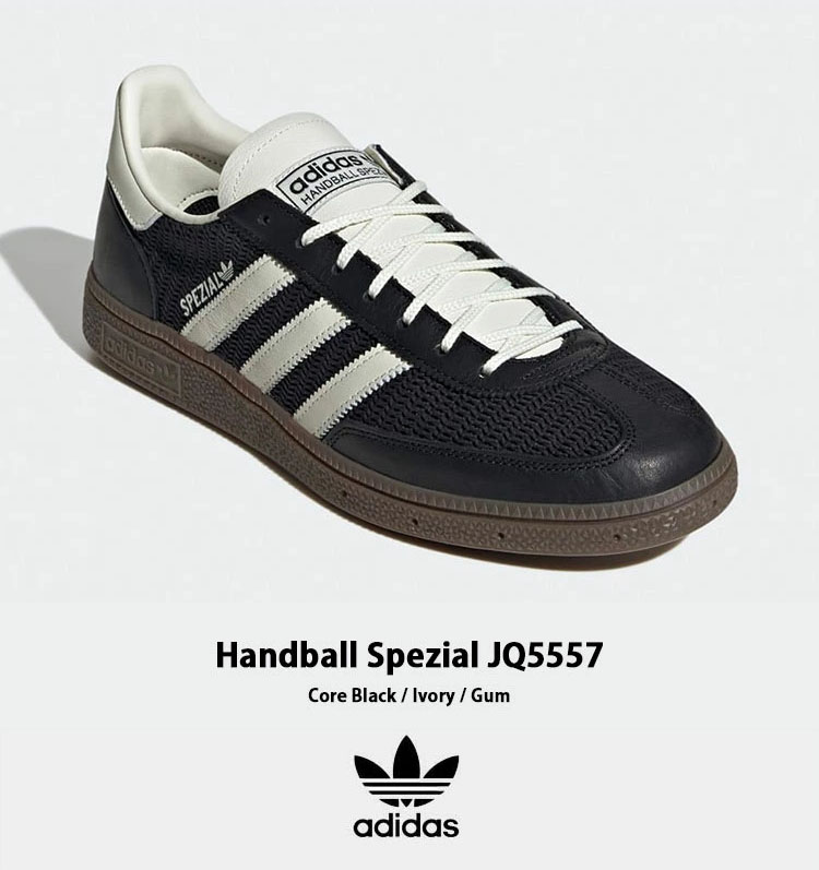◆adidas◆ Handball Special Black Ivory JQ5557 adidas Originals HANDBALL SPEZIAL JQ5557 Core Black / Ivory