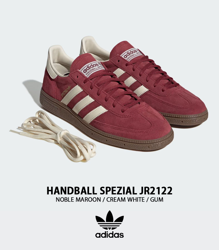 adidas originals アディダス スニーカー HANDBALL SPEZIAL JR2122 RED シューズ ハンドボールスペツィアル レッド メンズ レディース ad-jr2122-1.jpg