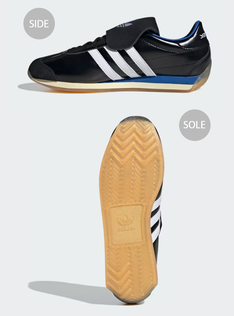 【adidas】COUNTRY OG ★JR2599★ブラック/ホワイト/ブルー adidas Country OG 'Black White Blue' JR2599