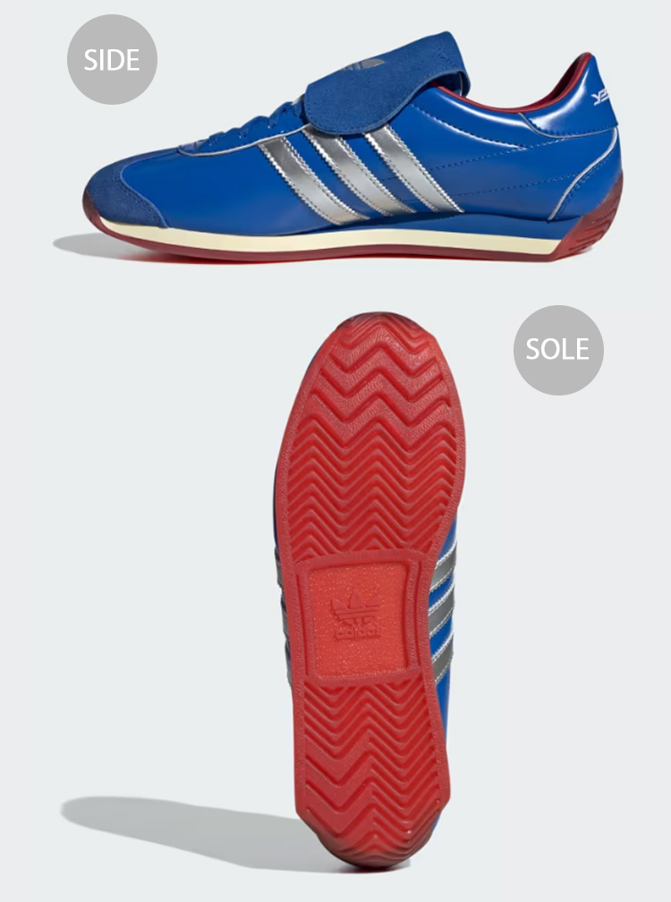 【adidas】COUNTRY OG ★JR2601★ブルー/ホワイト/ユニセックス adidas Originals アディダス オリジナルス スニーカー COUNTRY