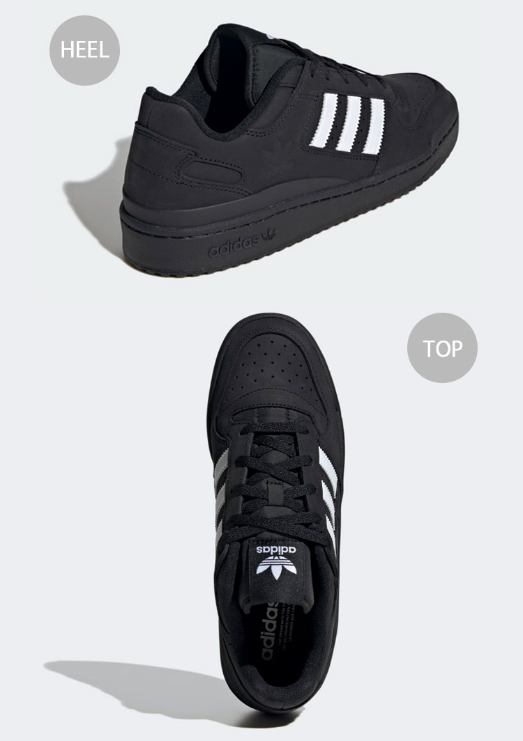 adidas アディダス スニーカー FORUM LOW CL JS0507 BLACK フォーラム ロー ブラック ホワイト シューズ メンズ レディース adidas（アディダス） スニーカー FORUM LOW CL JS0507 BLACK WHITE