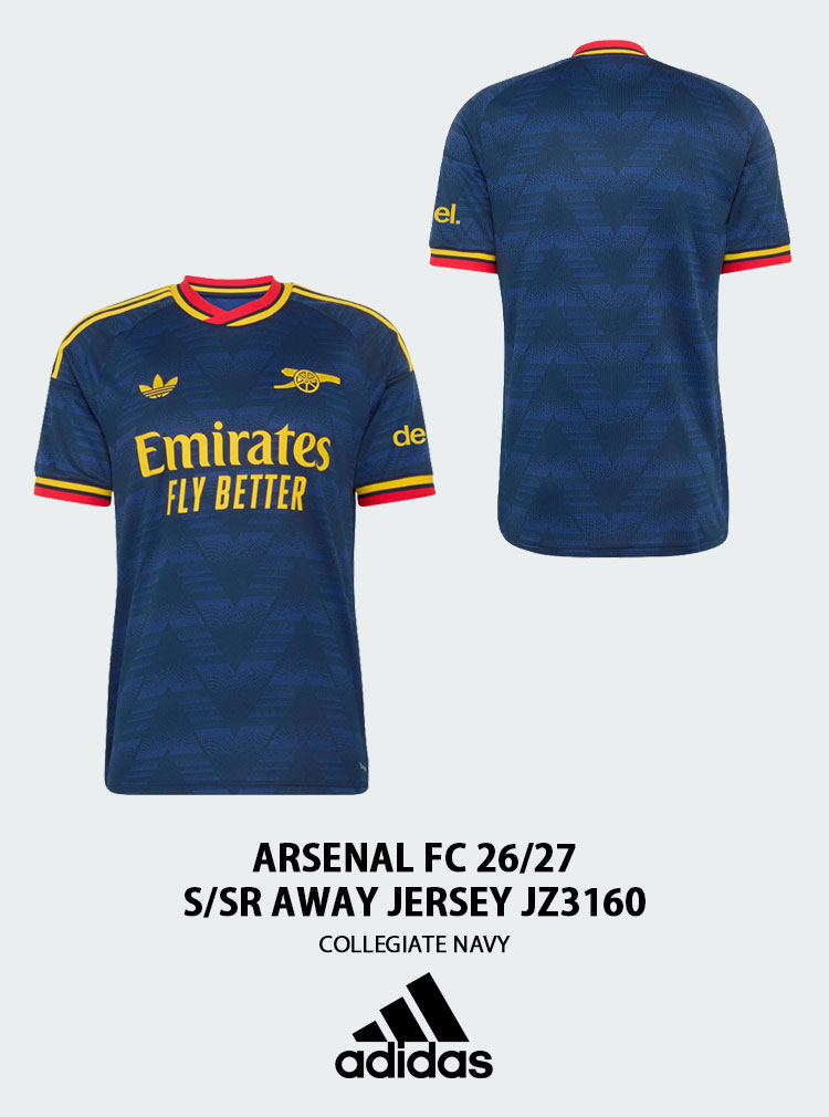 adidas（アディダス） アーセナルユニ 半袖 ジャージ Tシャツ ARSENAL