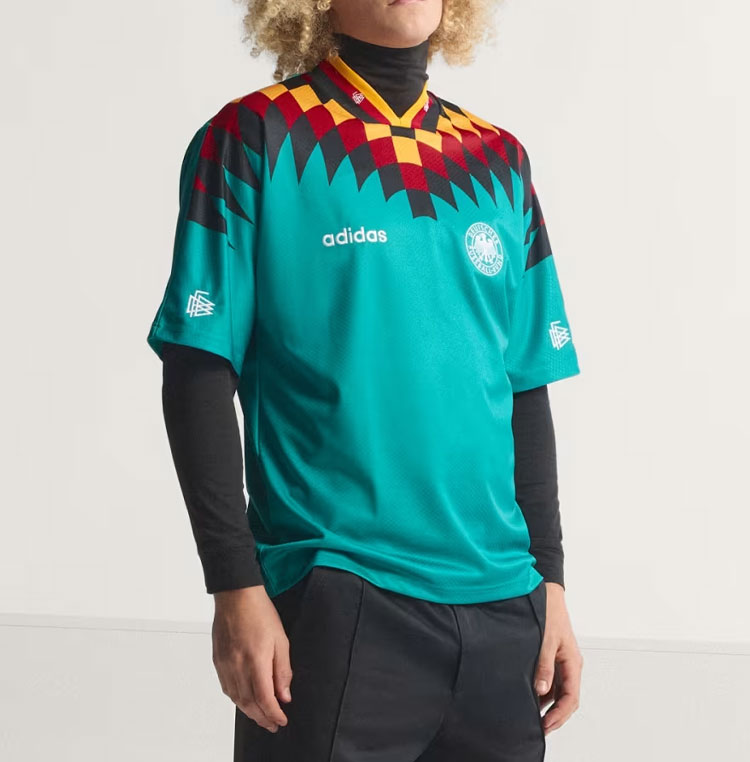 adidas（アディダス） 半袖 ジャージ Tシャツ GERMANY 1994 AWAY S/S